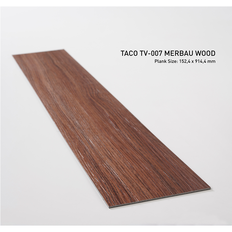 Vinyl Plank TACO 3mm TV-007 Merbau Wood (1 dus = 3,34 m2)